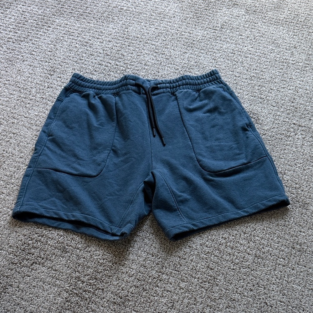 Abercrombie & Fitch Men's Navy Athletic Shorts